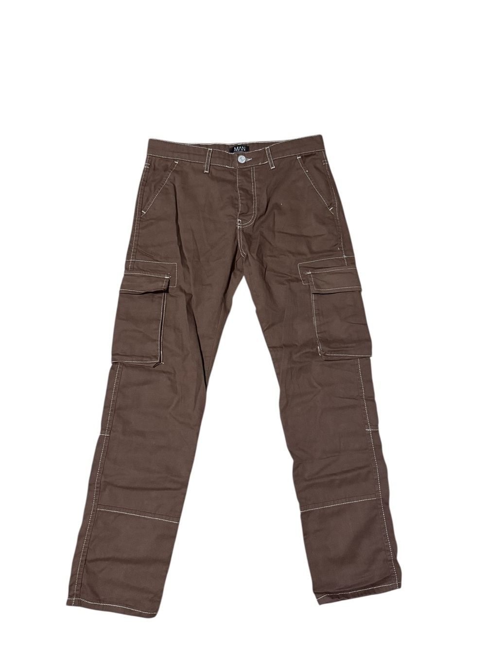 BoohooMAN brown cargos